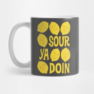 Sour Lemons Pun Mug